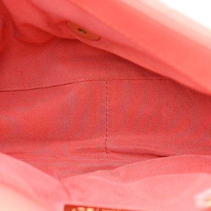 Chanel Goatskin Quilted Medium Chanel 19 Flap Coral 5 of 11