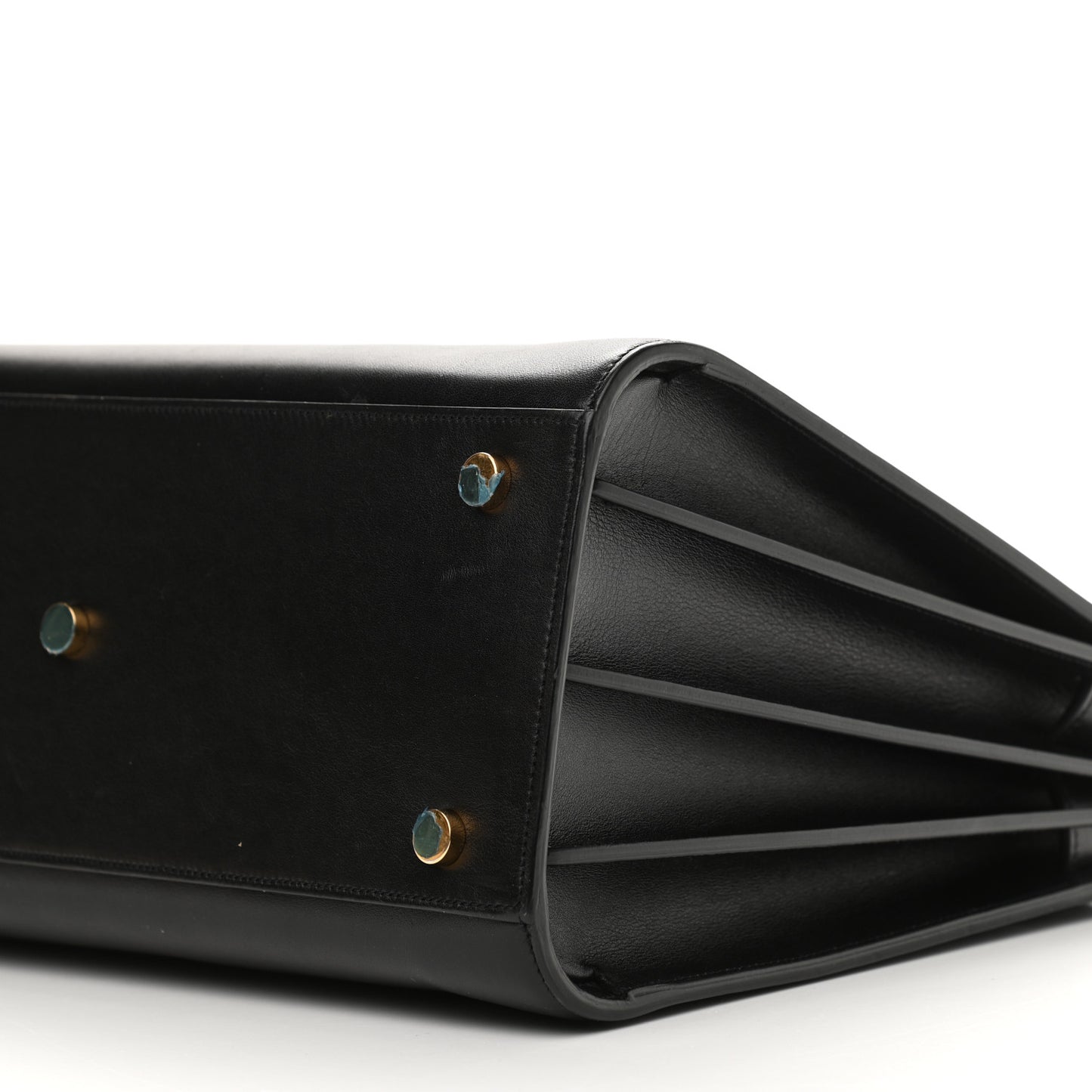 Calfskin Small Sac De Jour Black