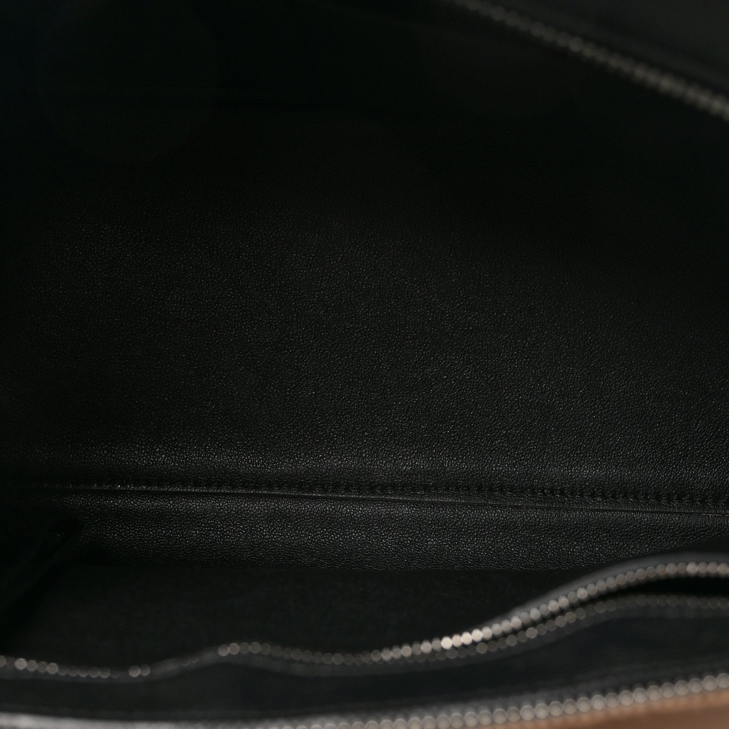 Pony Hair Calfskin Medium Edge Shoulder Bag Praline