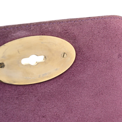 Mulberry Small Classic Grain Calfskin Small Lily Flap Heather 12 of 12
