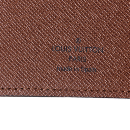 Louis Vuitton Monogram Checkbook Holder Case Wallet 5 of 5