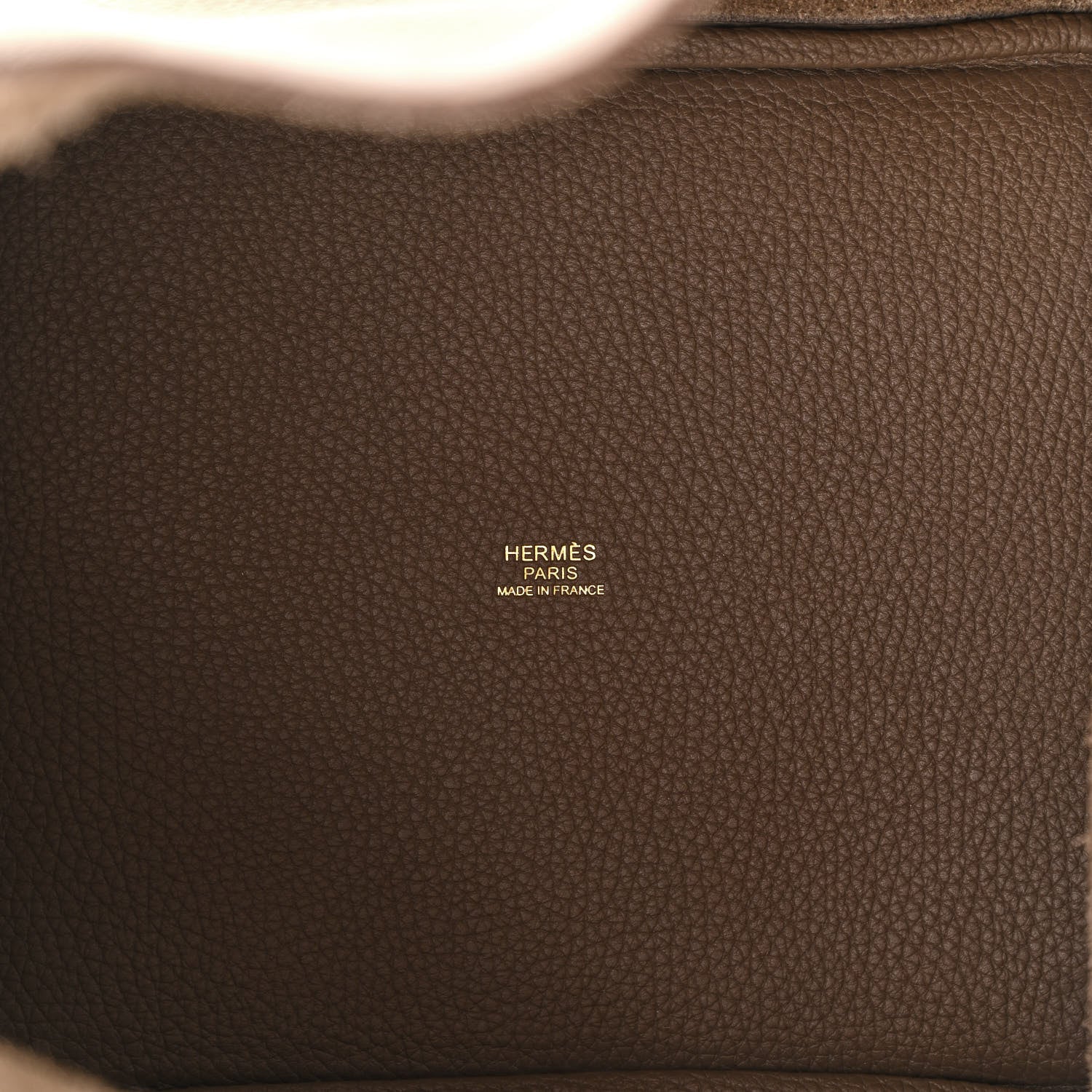 Hermes Taurillon Clemence Picotin Lock 22 MM Etoupe 5 of 11
