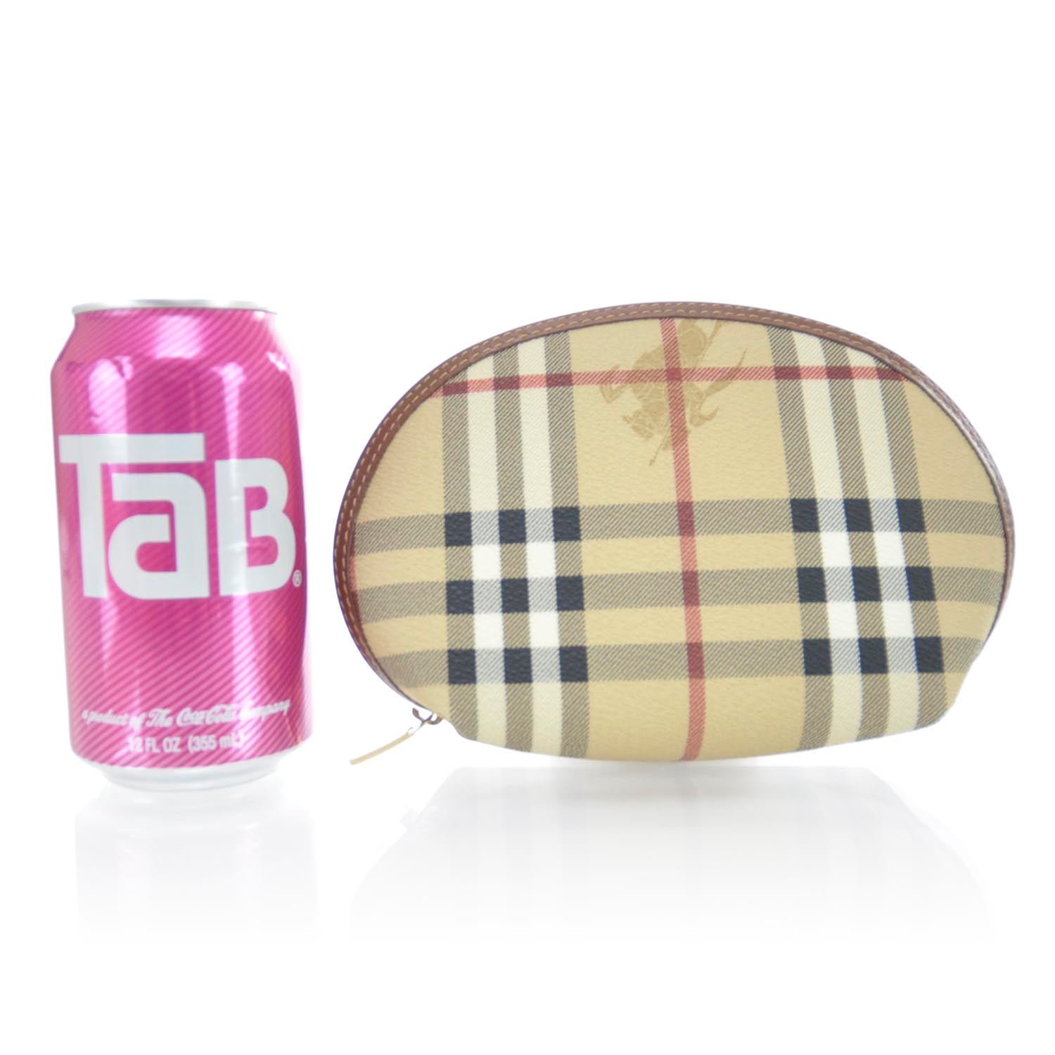 Burberry Haymarket Check Cosmetic Bag 2 of 9