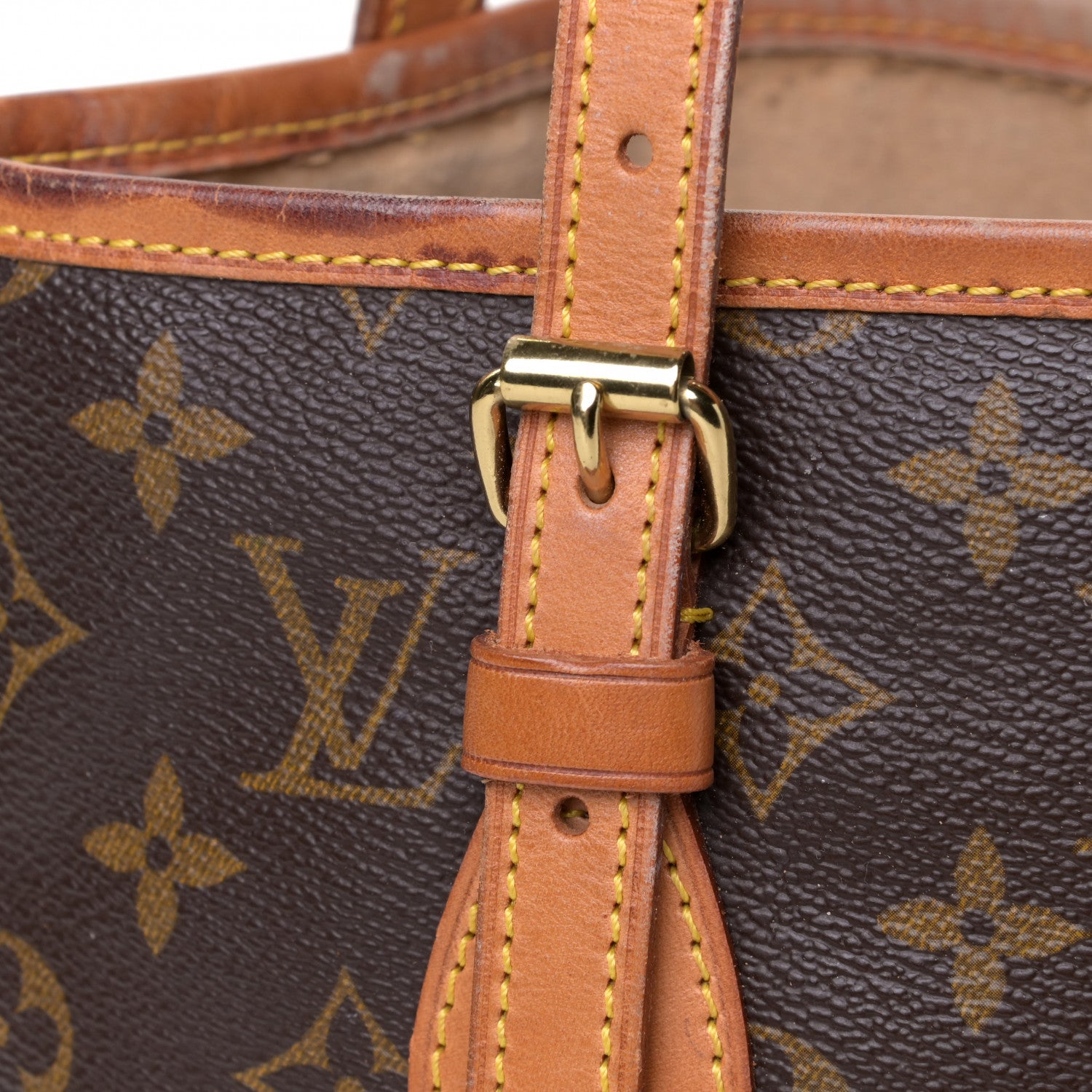 Louis Vuitton Monogram Petit Bucket 23 9 of 13