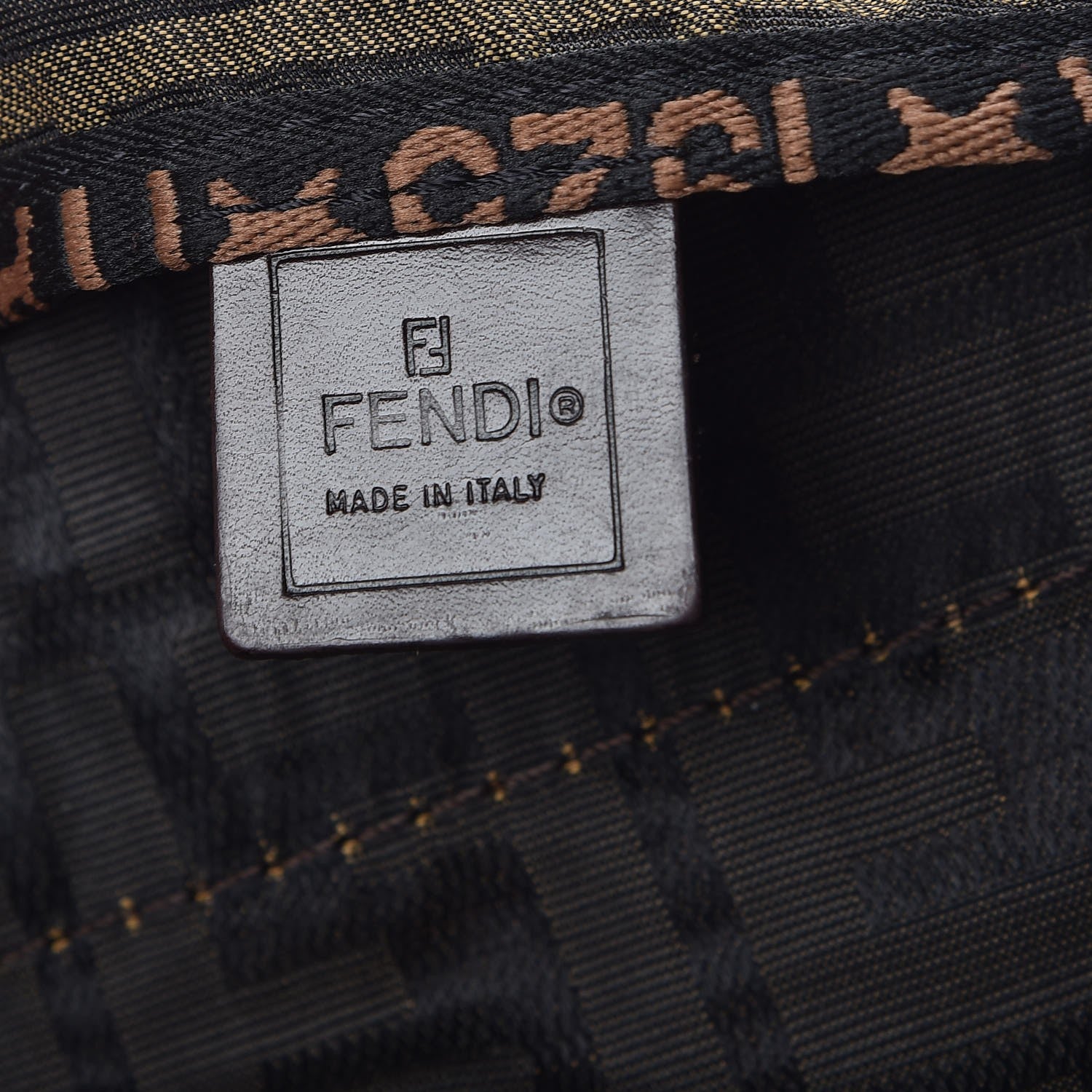 Fendi Zucca Tote Tobacco 5 of 9