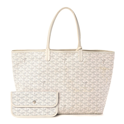 Goyard Goyardine Saint Louis PM White 1 of 22