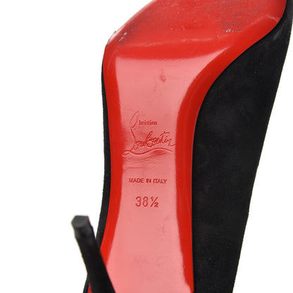 Christian Louboutin Veau Velours So Kate 85 Pumps 38.5 Black 6 of 17