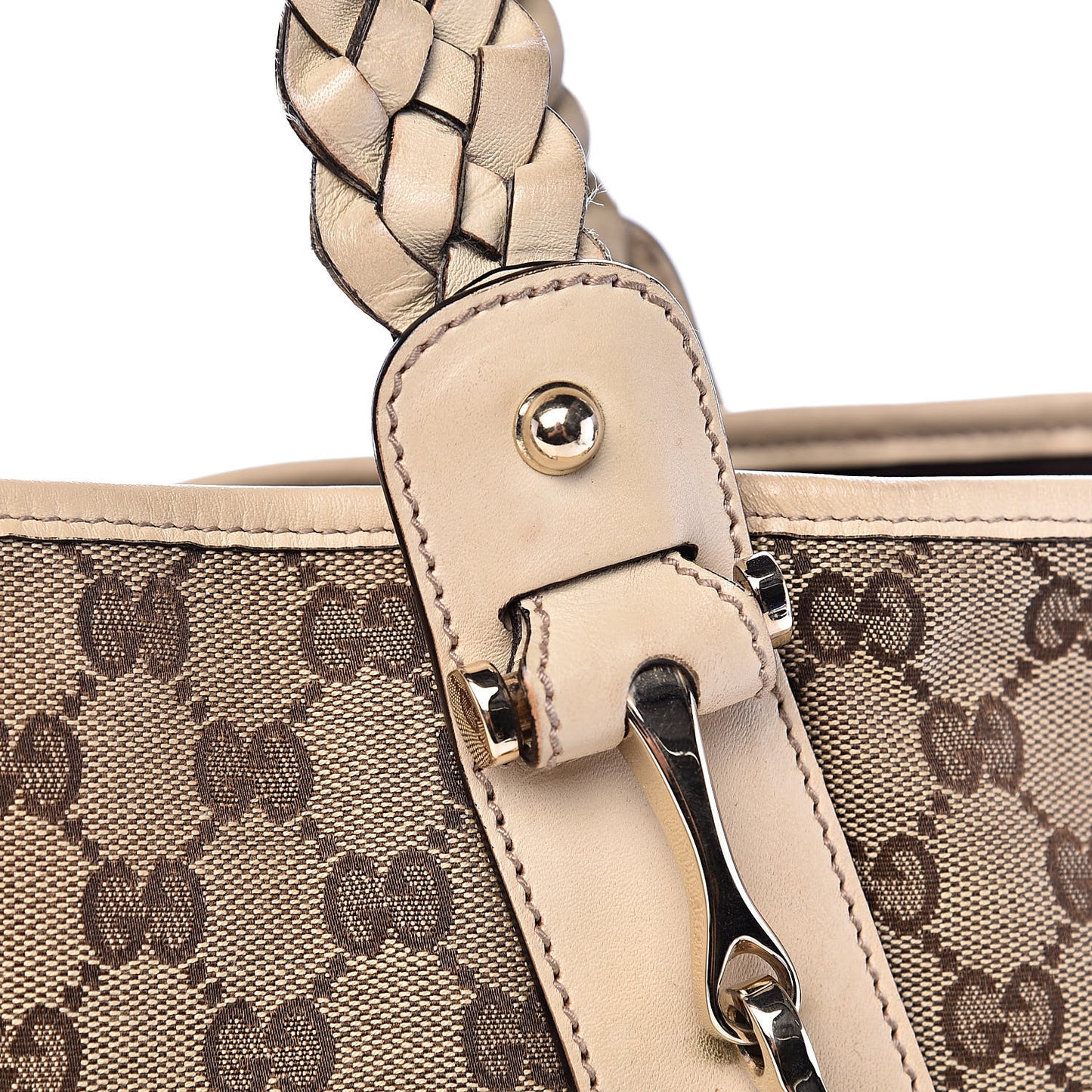 Monogram Small Pelham Shoulder Bag Off White