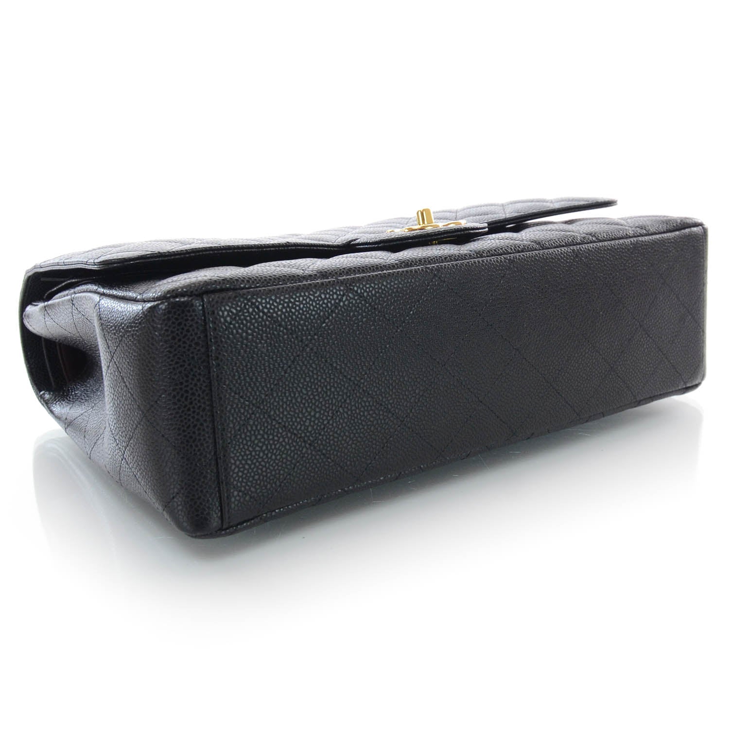 Chanel Caviar Quilted Maxi Double Flap Black 4 of 9