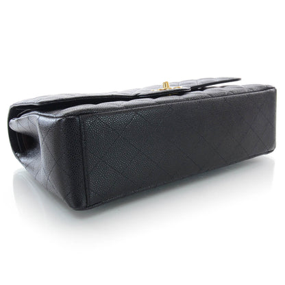 Chanel Caviar Quilted Maxi Double Flap Black 4 of 9