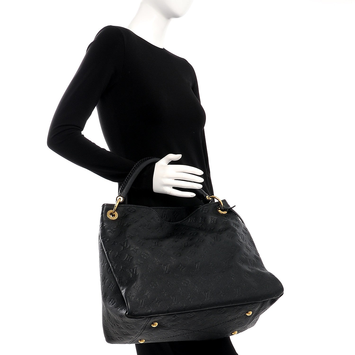 Louis Vuitton Empreinte Artsy MM Black 2 of 7