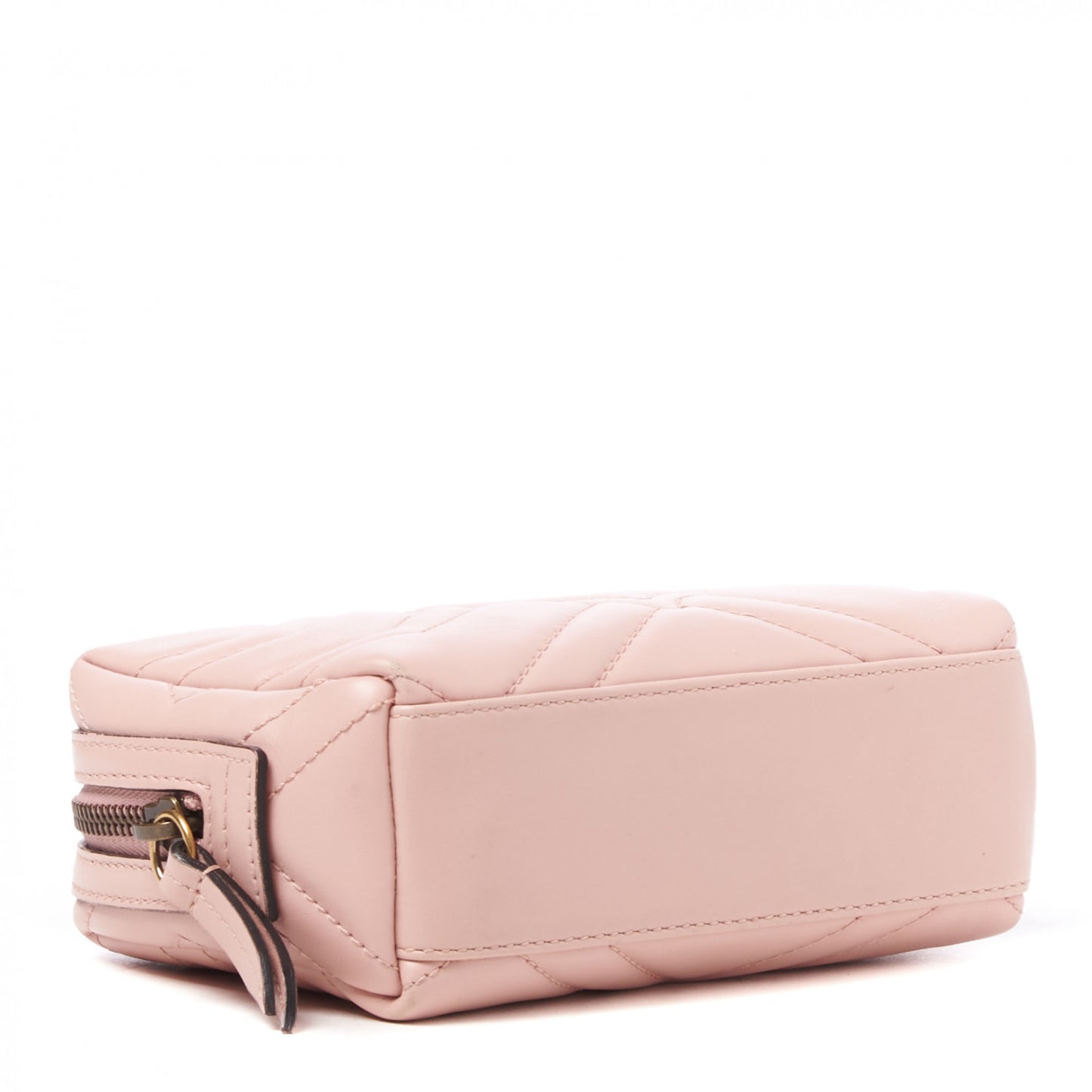 Calfskin Matelasse GG Marmont Cosmetic Case Perfect Pink