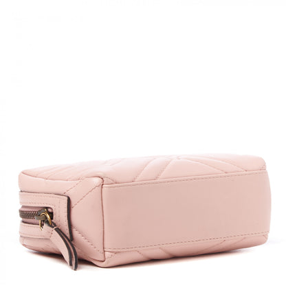 Gucci Calfskin Matelasse GG Marmont Cosmetic Case Perfect Pink 3 of 10