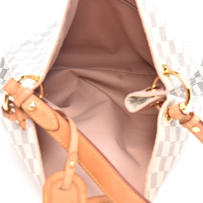 Louis Vuitton Damier Azur Graceful PM Rose Ballerine 5 of 14