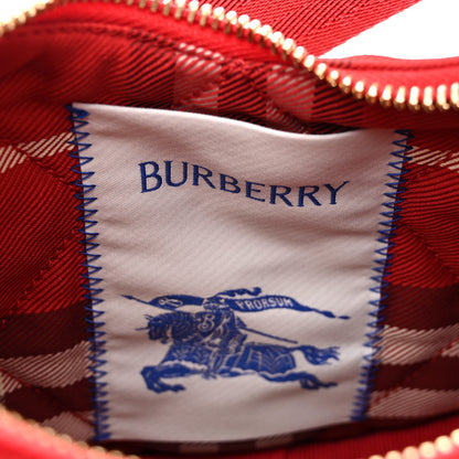 Burberry Nylon Horseshoe Crossbody Bag Crayon Red 6 of 9