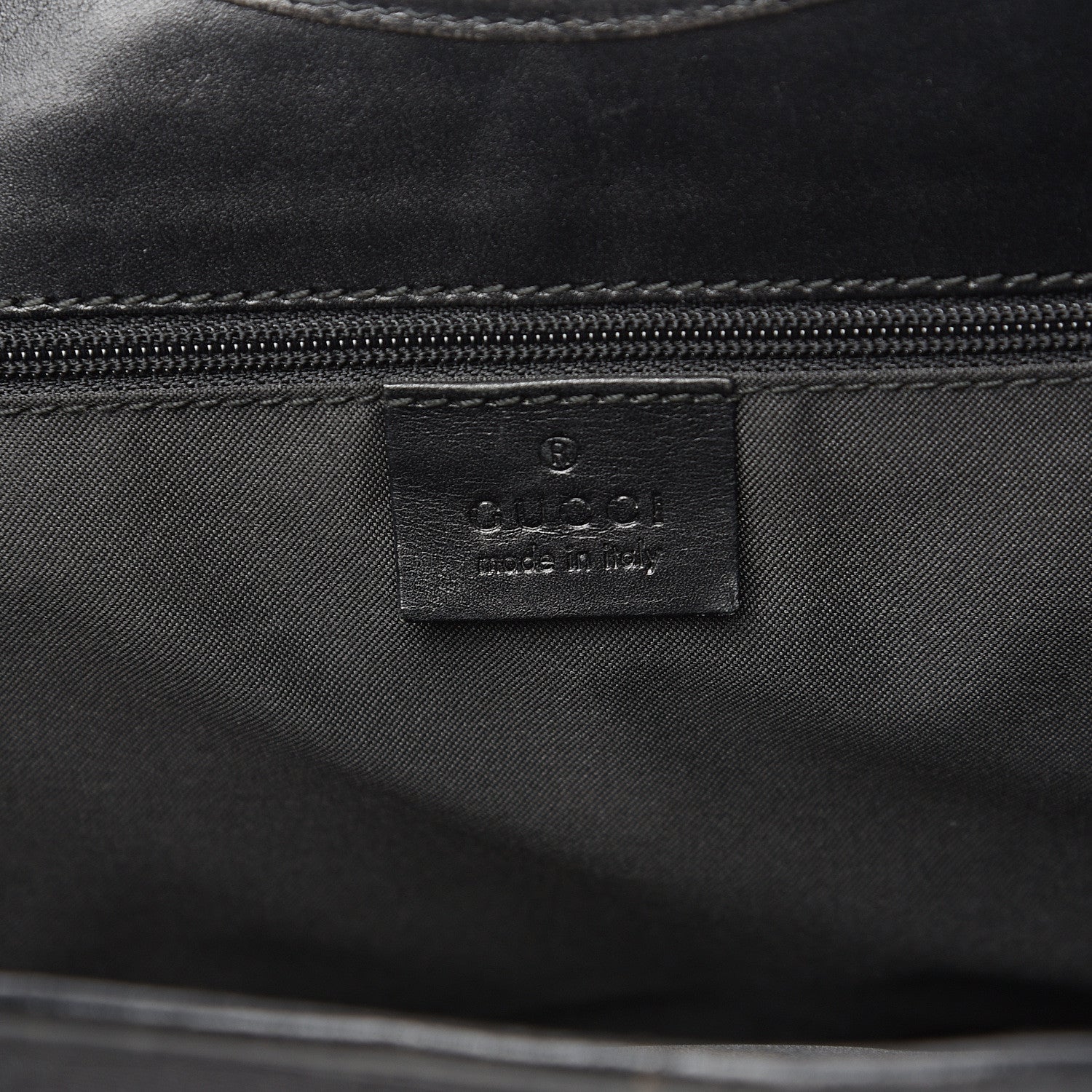 Gucci Monogram Jackie Shoulder Bag Black 4 of 17