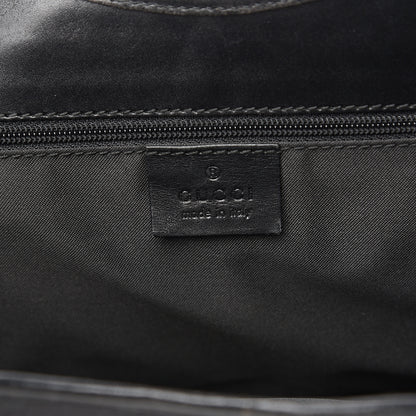 Gucci Monogram Jackie Shoulder Bag Black 4 of 17