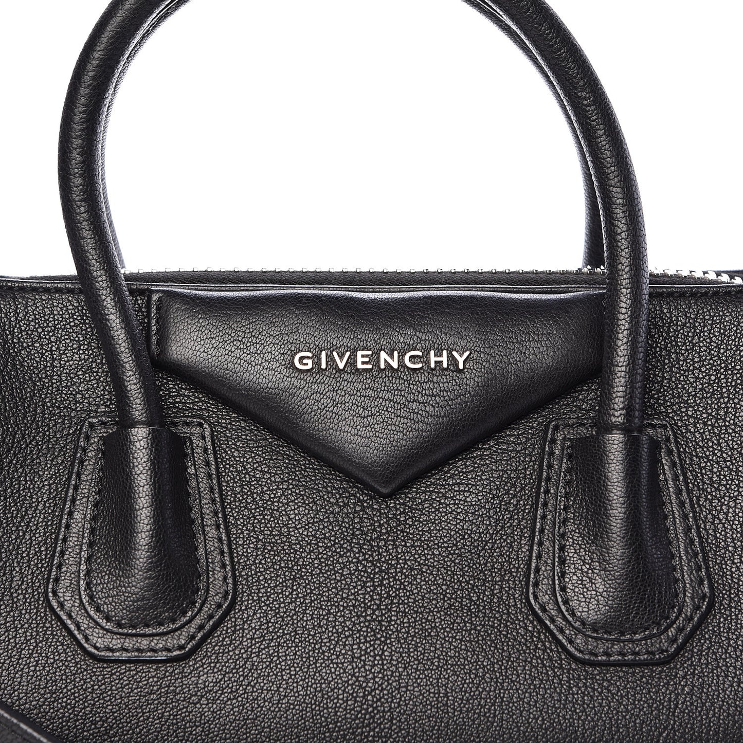 Sugar Goatskin Small Antigona Black