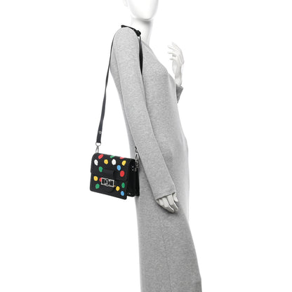Louis Vuitton LV X YK Taurillon Dots Dauphine Mini Black 2 of 11