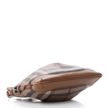 Burberry Smoked Check Hartham Shoulder Bag Brown 4 of 9