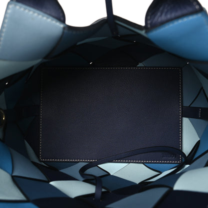 Loewe Calfskin Woven Small The Surplus Collection Basket Bag Steel Crystal 5 of 9