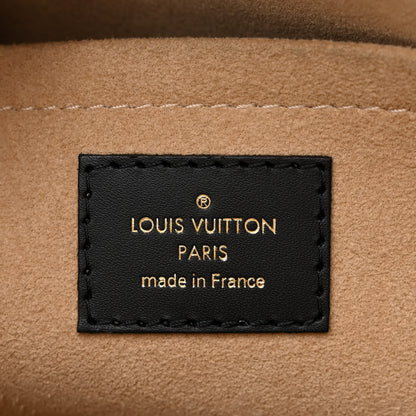 Louis Vuitton Calfskin Monogram On My Side MM Laurier Green Toffee Latte Beige 6 of 10
