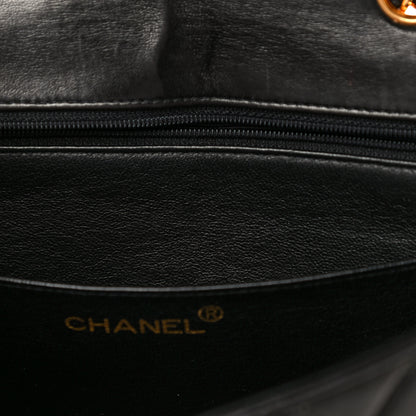 Chanel Lambskin Quilted Medium Single Flap Black 36 of 37