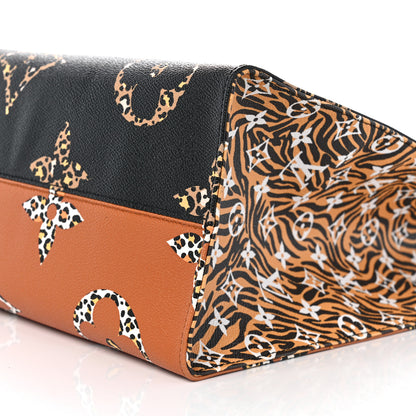 Louis Vuitton Monogram Giant Jungle Onthego GM Black 10 of 10