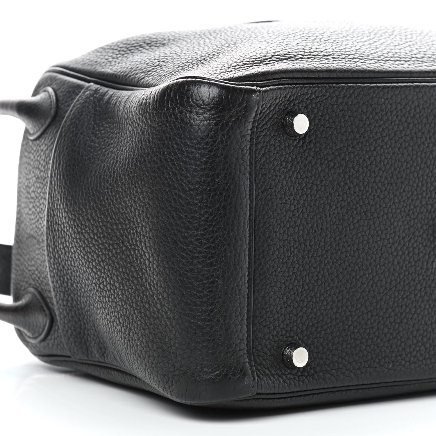 Hermes Taurillon Clemence Lindy 30 Black 8 of 9