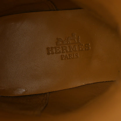 Hermes Box Kelly Jumping Boots 36 Black 6 of 10