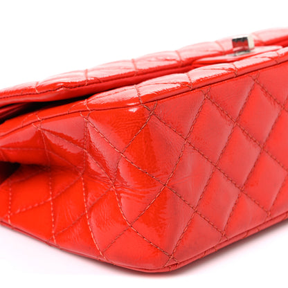Chanel Aged Glazed Calfskin Quilted 2.55 Reissue 226 Flap Red 9 of 10