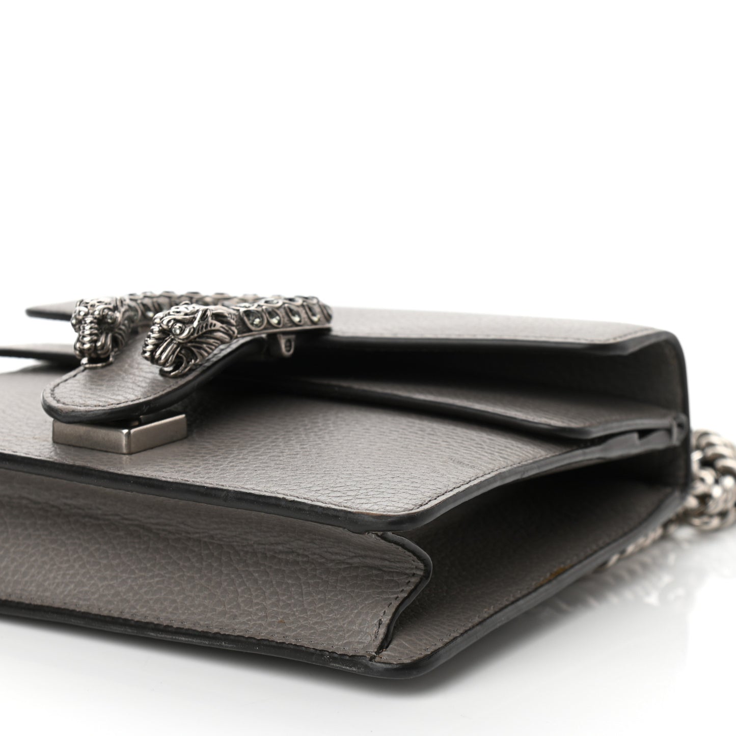 Calfskin Mini Dionysus Shoulder Bag Dusty Grey