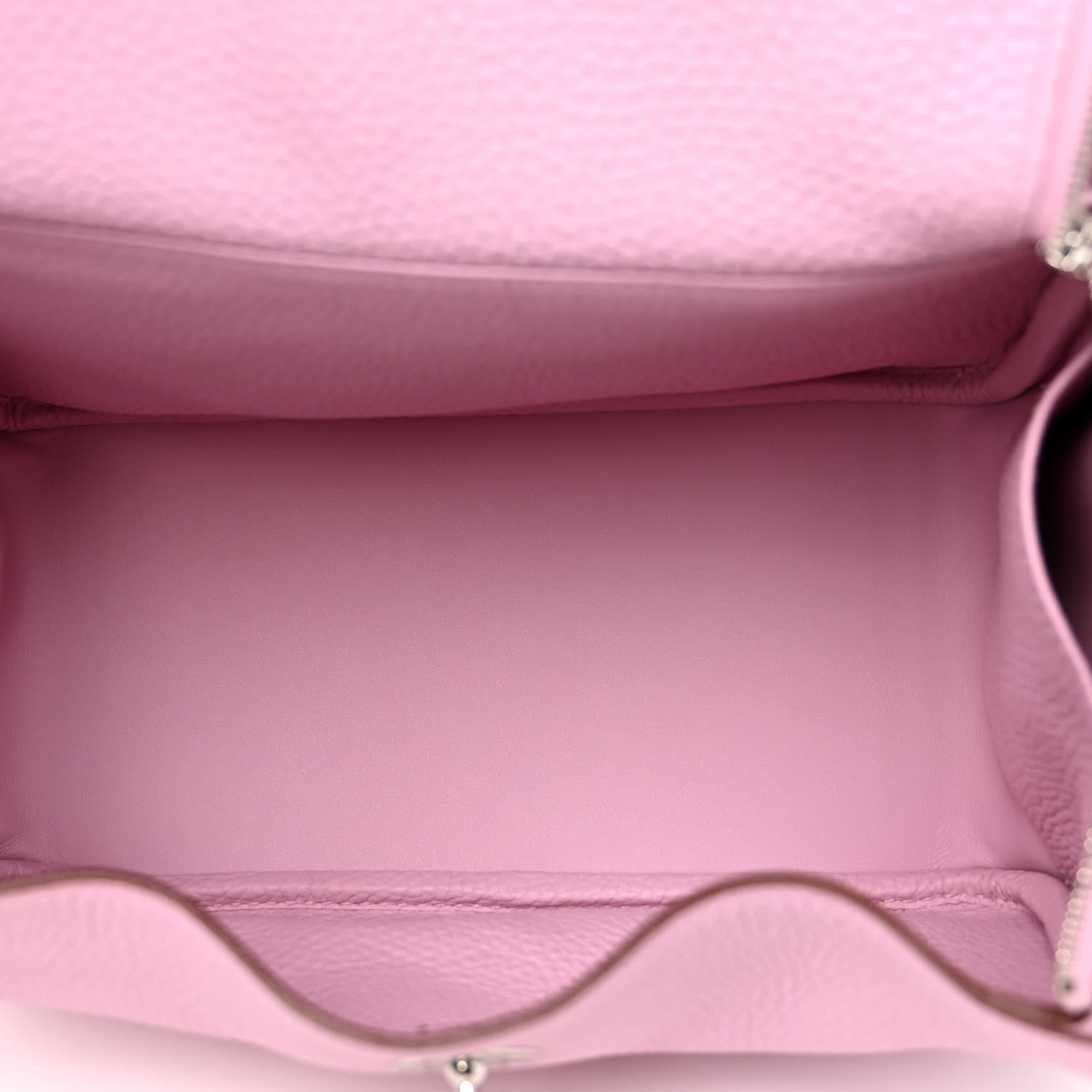 Hermes Taurillon Clemence Lindy 26 Mauve Sylvestre 5 of 10