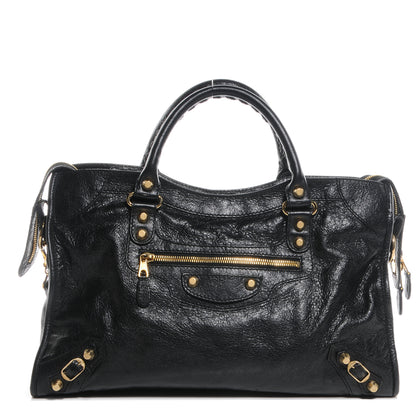 Balenciaga Agneau Giant 12 Gold Hardware City Black 1 of 10