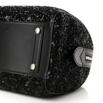 Louis Vuitton Sequin Monogram Sunshine Express Speedy Black 9 of 9