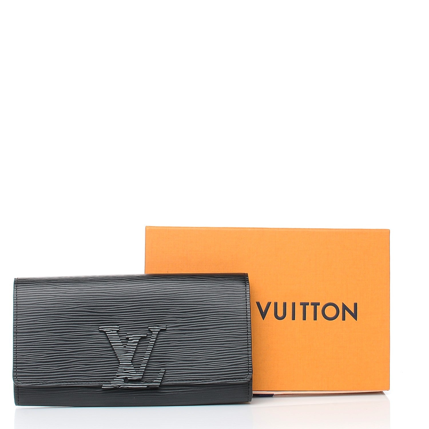 Louis Vuitton Epi Louise Wallet Black 7 of 7