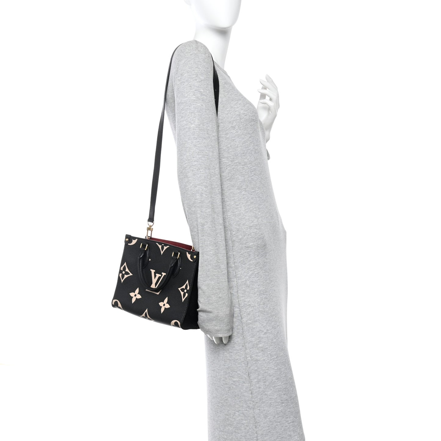 Empreinte Monogram Giant Onthego PM Black Beige