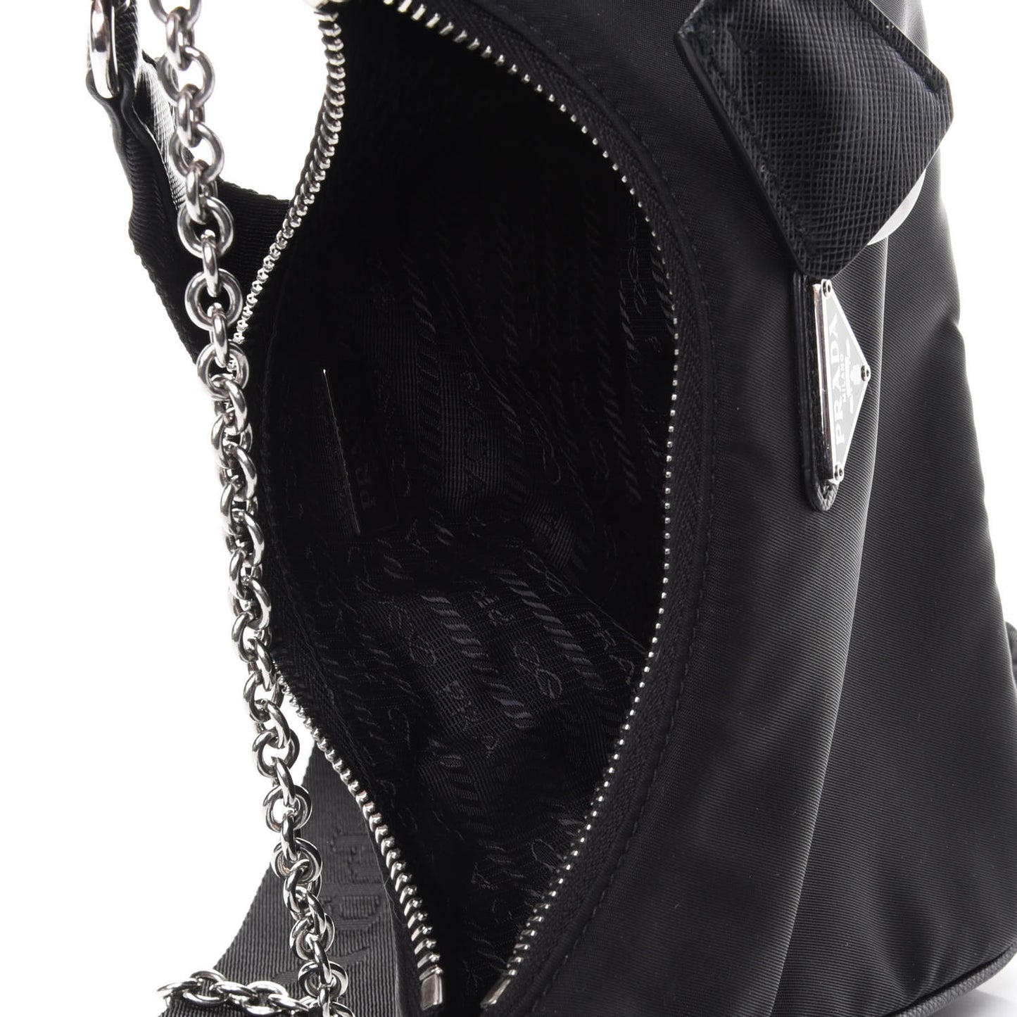 Nylon Re-Edition 2005 Shoulder Bag Black