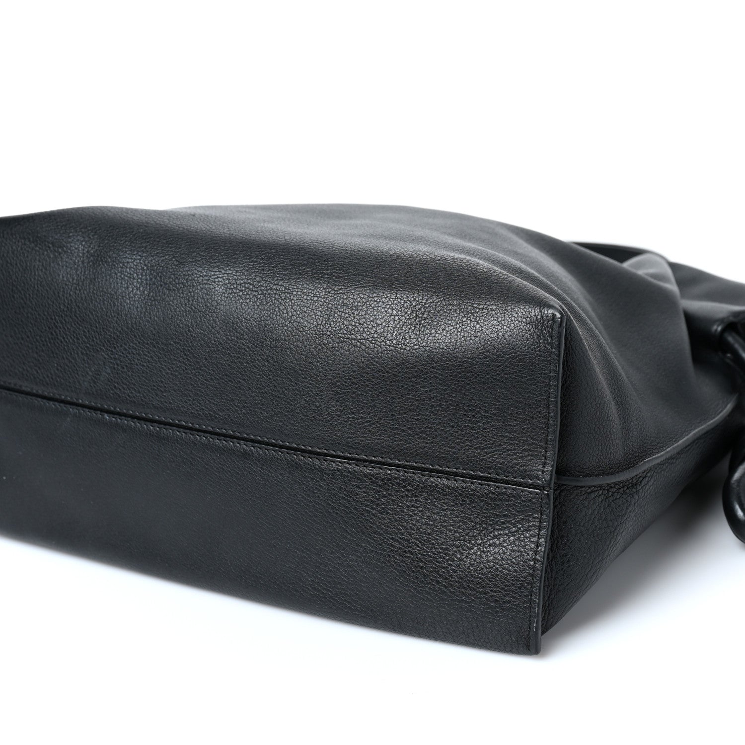 Loewe Calfskin Flamenco Knot Bag Black 8 of 8