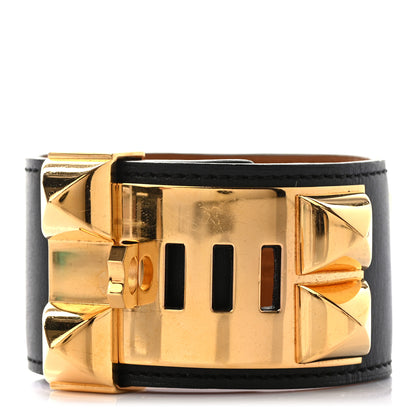 Hermes Swift Collier de Chien CDC Bracelet S Black 3 of 5