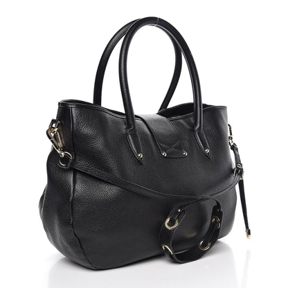 Jimmy Choo Grainy Calf Rania Black 4 of 10