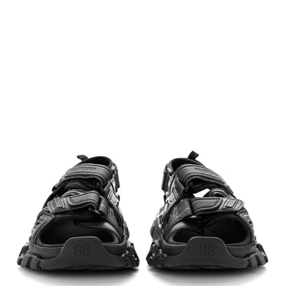 Balenciaga Neoprene Rubber Womens Track Sandals 35 Black 2 of 8
