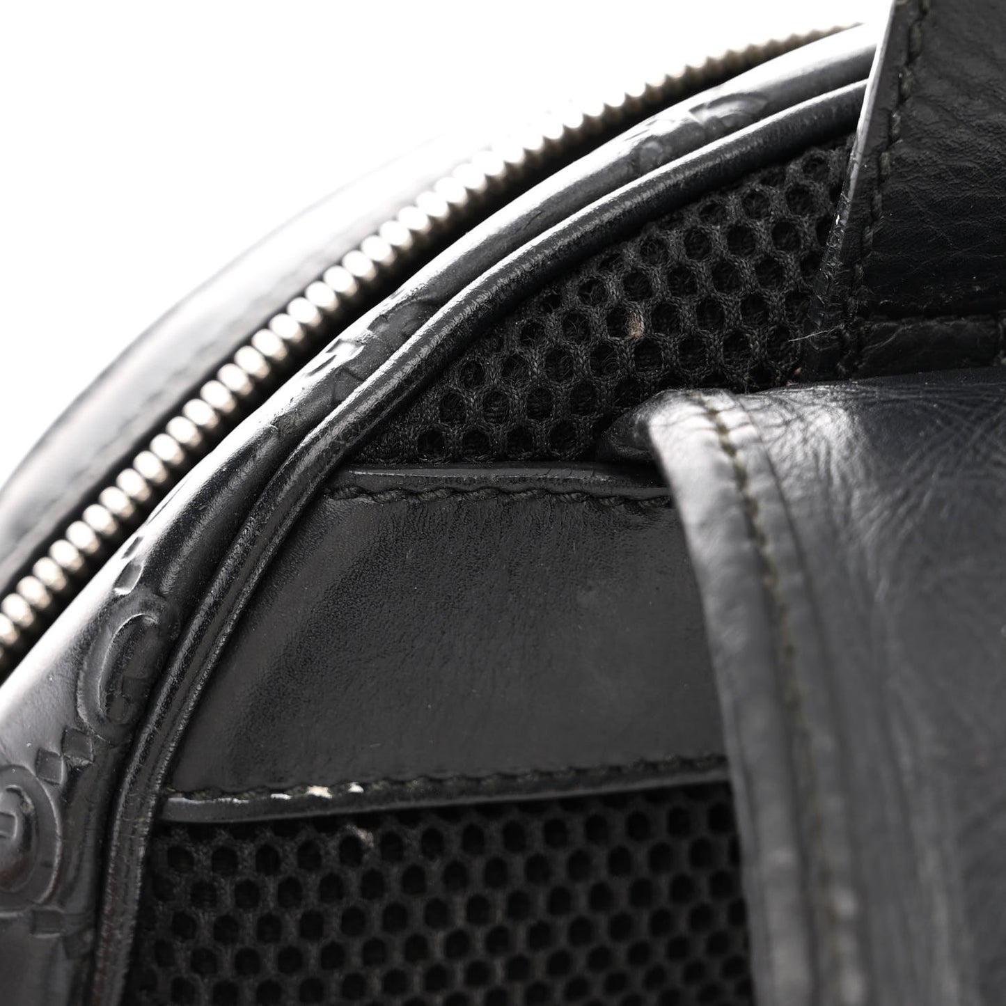 Guccissima Signature Small Day Backpack Black