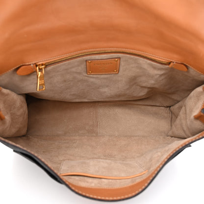 Prada Canvas Canapa Righe Striped Top Handle Satchel Gendarme 4 of 10