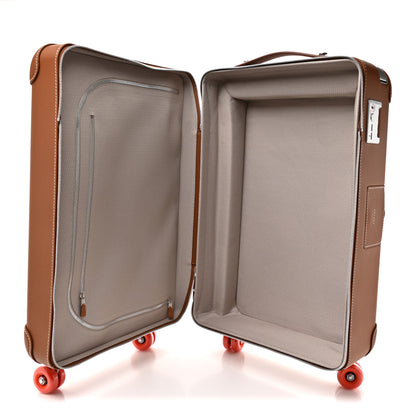 Hermes Canvas Taurillon Regate RMS Rolling Trolley Luggage Multicolor 4 of 8