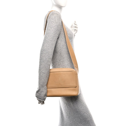 Chanel Lambskin Tassel CC Camera Case Beige 2 of 10