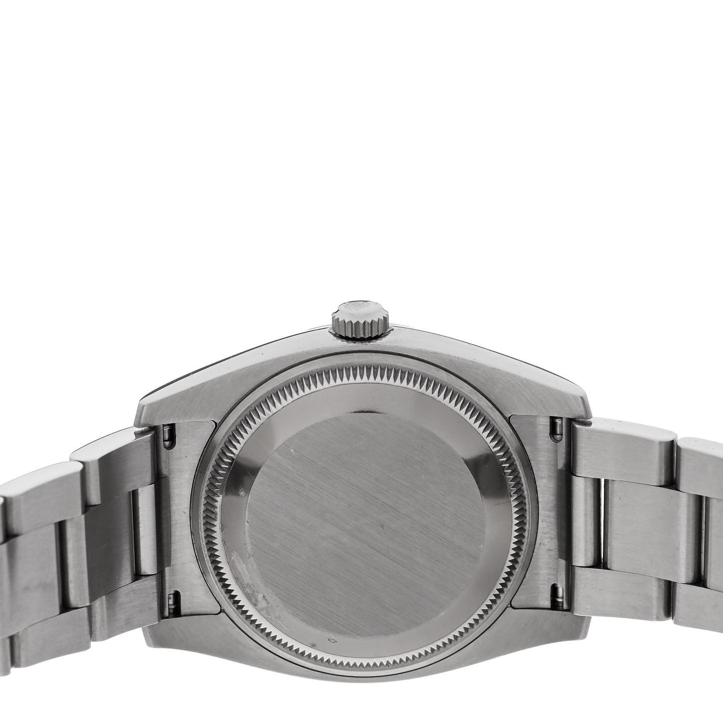 Stainless Steel 34mm Oyster Perpetual Watch Silver 114200