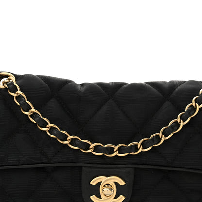 Chanel Nylon Quilted Travel Flap Black 8 of 10
