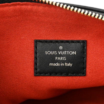 Louis Vuitton Lambskin Embossed Monogram Coussin BB Black 6 of 11