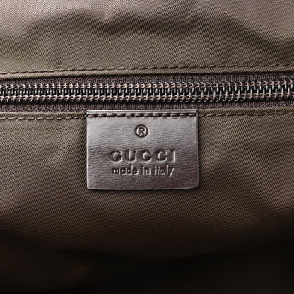 Gucci GG Plus Monogram Interlocking G Medium Backpack Dark Brown 7 of 14